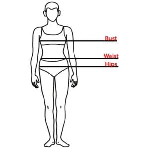 Latex Catsuit Model Size Chart